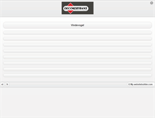 Tablet Screenshot of goedkoopverhuizen.be